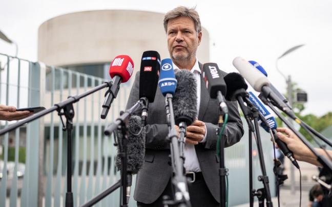 Robert Habeck, ministro de Energ&iacute;a y Protecci&oacute;n del Clima alem&aacute;n