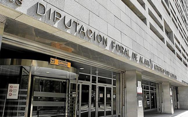 La sede de la Hacienda alavesa en Vitoria-Gasteiz.