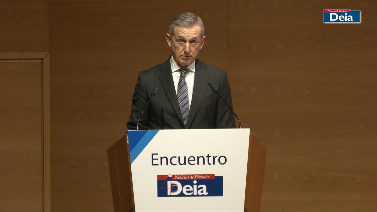 Juan Pedro Badiola en el Encuentro DEIA ‘Euskadi 2023, retos y prioridades’