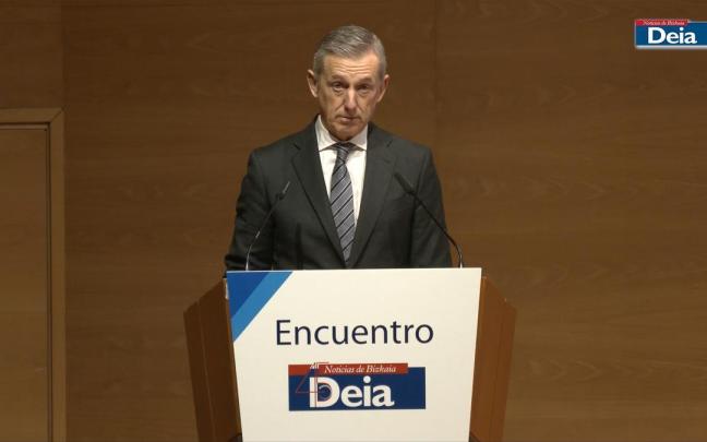 Juan Pedro Badiola en el Encuentro DEIA ‘Euskadi 2023, retos y prioridades’ Juan Pedro Badiola en el Encuentro DEIA ‘Euskadi 2023, retos y prioridades’