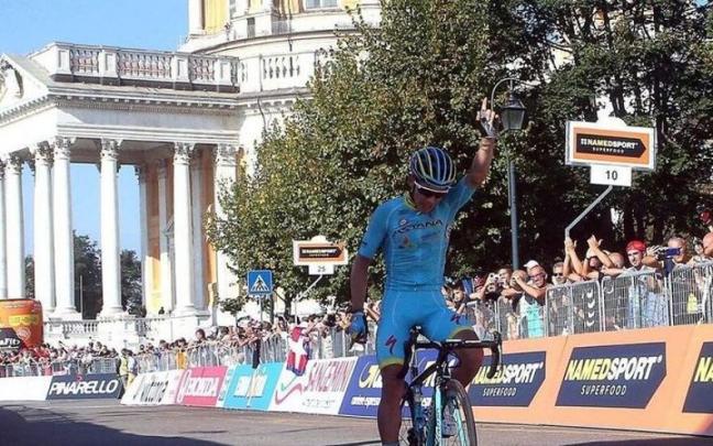 El ciclista colombiano 'Supermán' López. El ciclista colombiano 'Supermán' López.