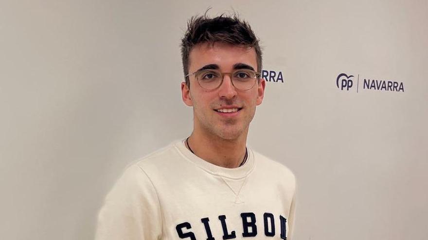 Marcos Navascués, candidato del PP a la alcaldía de Cintruenigo.