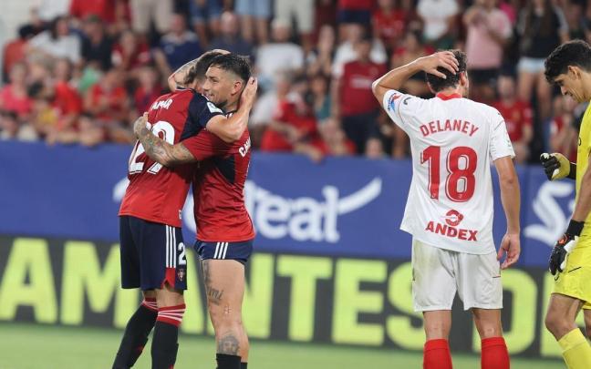 Osasuna se enfrentará al Sevilla en cuartos de la Copa. Osasuna se enfrentará al Sevilla en cuartos de la Copa.