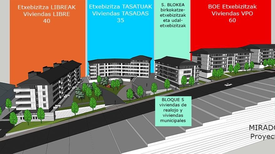 Las primeras en activarse son 60 viviendas de VPO y 35 de precio tasado.