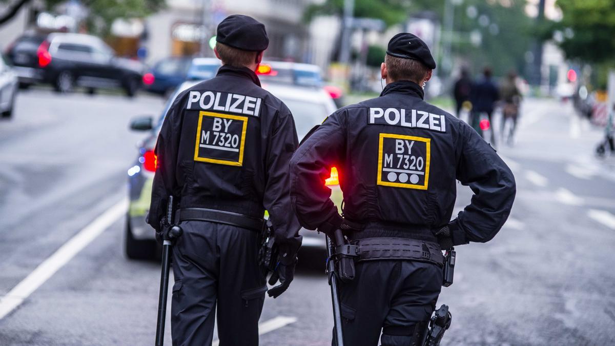 Agentes de la Polizei alemana en una imagen de archivo.