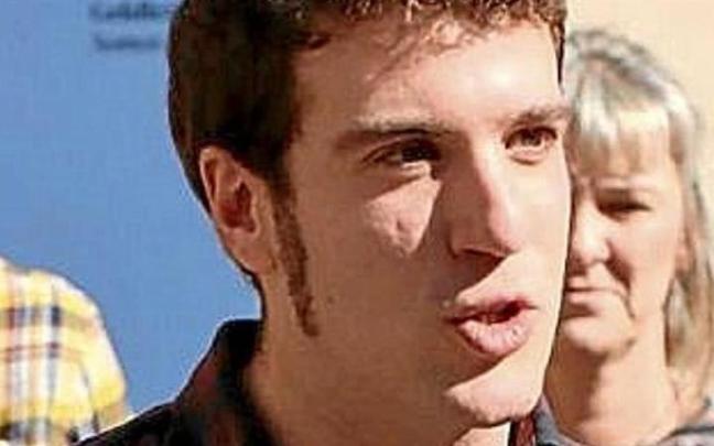 Xabier Alcuaz, en el acto de este sábado.