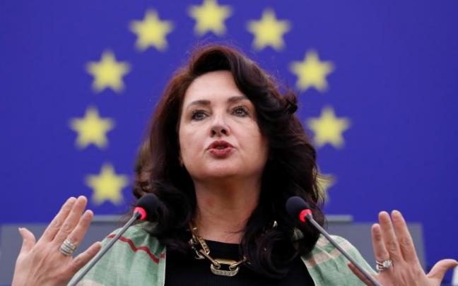 La comisaria europea de Igualdad, Helena Dalli La comisaria europea de Igualdad, Helena Dalli