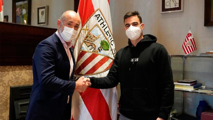 Dani García ha renovado su contrato con el Athletic por dos temporadas