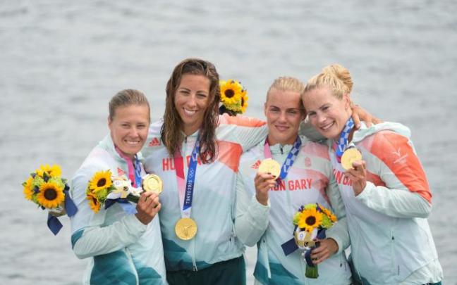Danuta Kozak, Tamara Csipes, Anna Karasz y Dora Bodonyi tumbaron al K4 de Bielorrusia y Polonia Danuta Kozak, Tamara Csipes, Anna Karasz y Dora Bodonyi tumbaron al K4 de Bielorrusia y Polonia