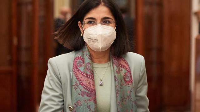 La ministra de Sanidad, Carolina Darias.