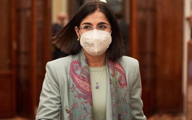 La ministra de Sanidad, Carolina Darias.
