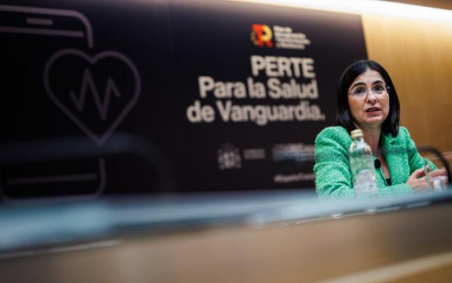 La ministra de Sanidad, Carolina Darias