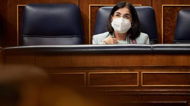 La ministra de Sanidad, Carolina Darias