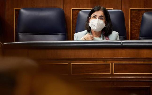 La ministra de Sanidad, Carolina Darias