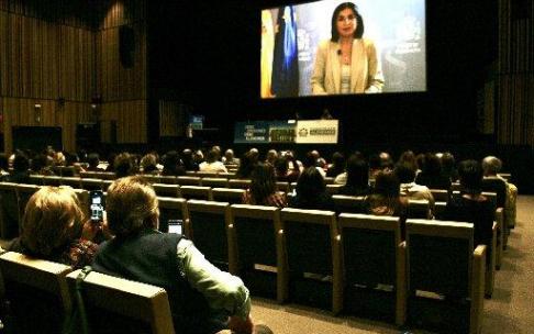 Cierre del congreso sobre Alzheimer. Cierre del congreso sobre Alzheimer.