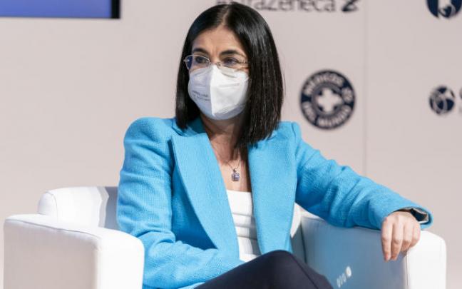La ministra de Sanidad, Carolina Darias