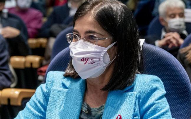 La ministra de Sanidad, Carolina Darias.