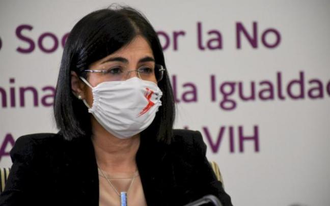 Carolina Darias, ministra de Sanidad, en un acto en torno al VIH Carolina Darias, ministra de Sanidad, en un acto en torno al VIH