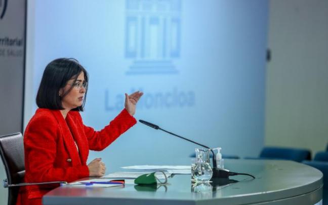 La ministra de Sanidad, Carolina Darias. La ministra de Sanidad, Carolina Darias.