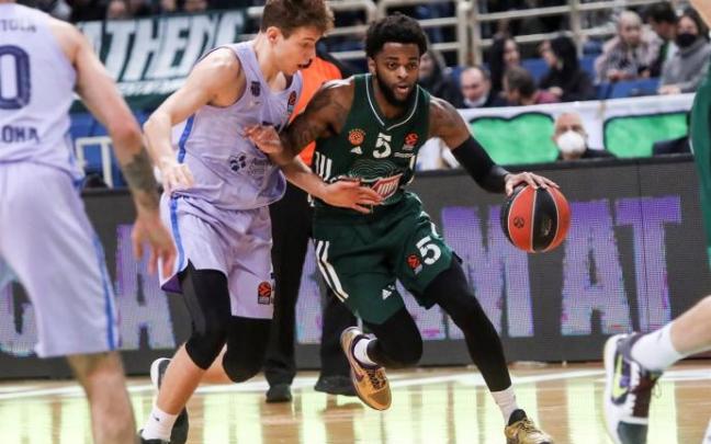 Daryl Macon Jr, máximo anotador del Panathinaikos en Euroliga, no estará disponible para medirse al Baskonia