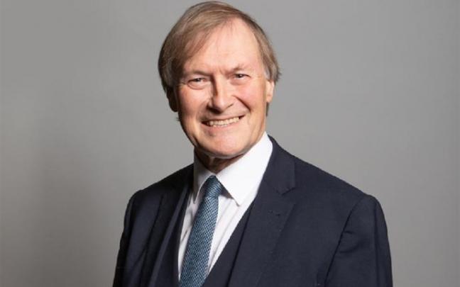 El diputado conservador británico David Amess.