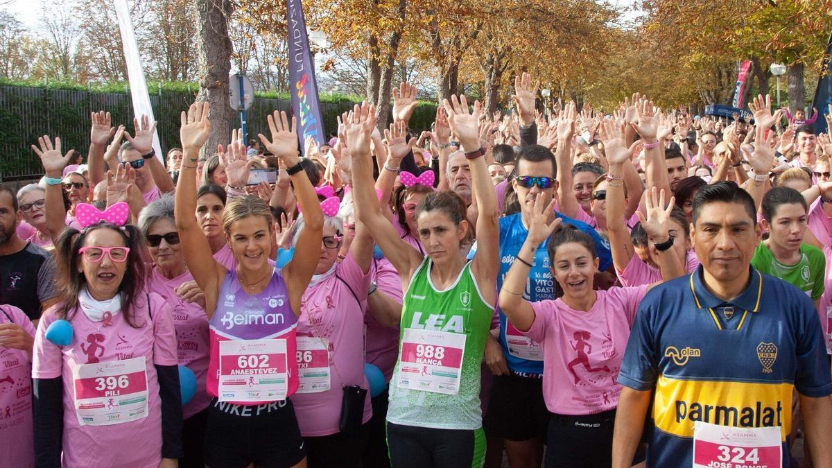 La carrera contra el cáncer de mama regresa a las calles de Vitoria