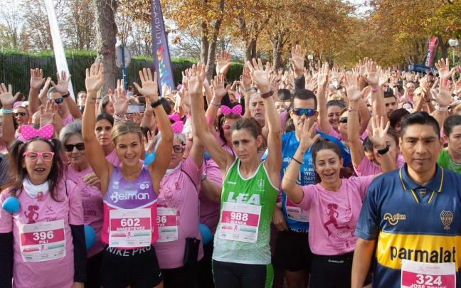 La carrera contra el c&aacute;ncer de mama regresa a las calles de Vitoria