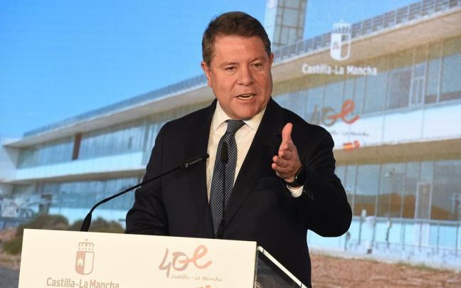 El presidente manchego, en un acto de la semana pasada.