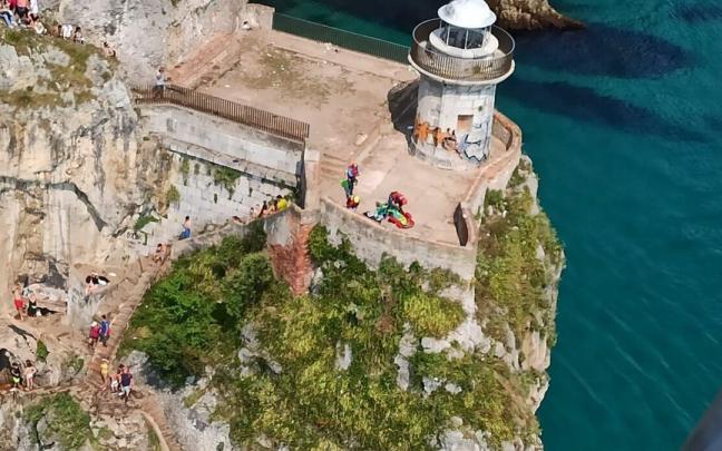 La zona del Faro del Caballo, en Santo&ntilde;a.