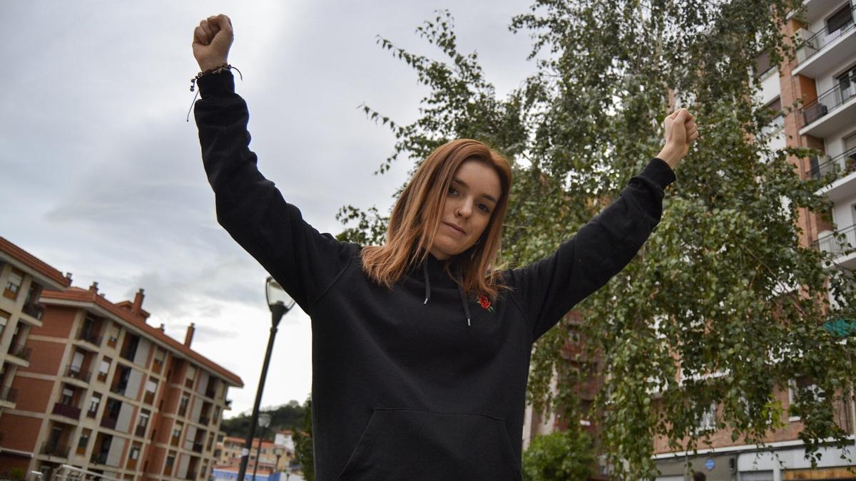 Irati Olabarri, campeona estatal de remo.