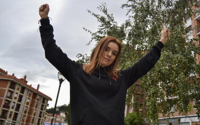 Irati Olabarri, campeona estatal de remo.