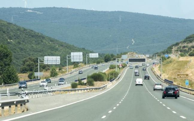 Tráfico en la AP-1. Tráfico en la AP-1.