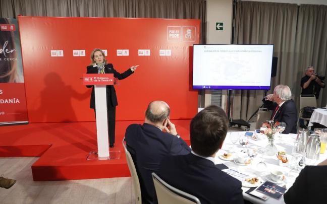 La vicepresidenta primera y ministra de Asuntos Económicos y Transformación Digital, Nadia Calviño. La vicepresidenta primera y ministra de Asuntos Económicos y Transformación Digital, Nadia Calviño.