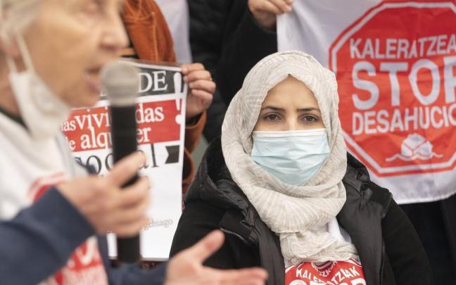 Concentración de la plataforma Stop Desahucios Concentración de la plataforma Stop Desahucios