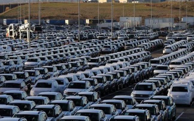 La campa de VW Navarra, en una imagen anterior.