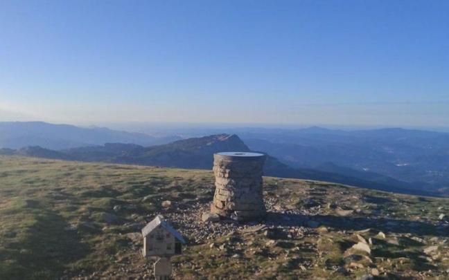 Las vistas desde Gorbea en un día claro son simplemente espectaculares