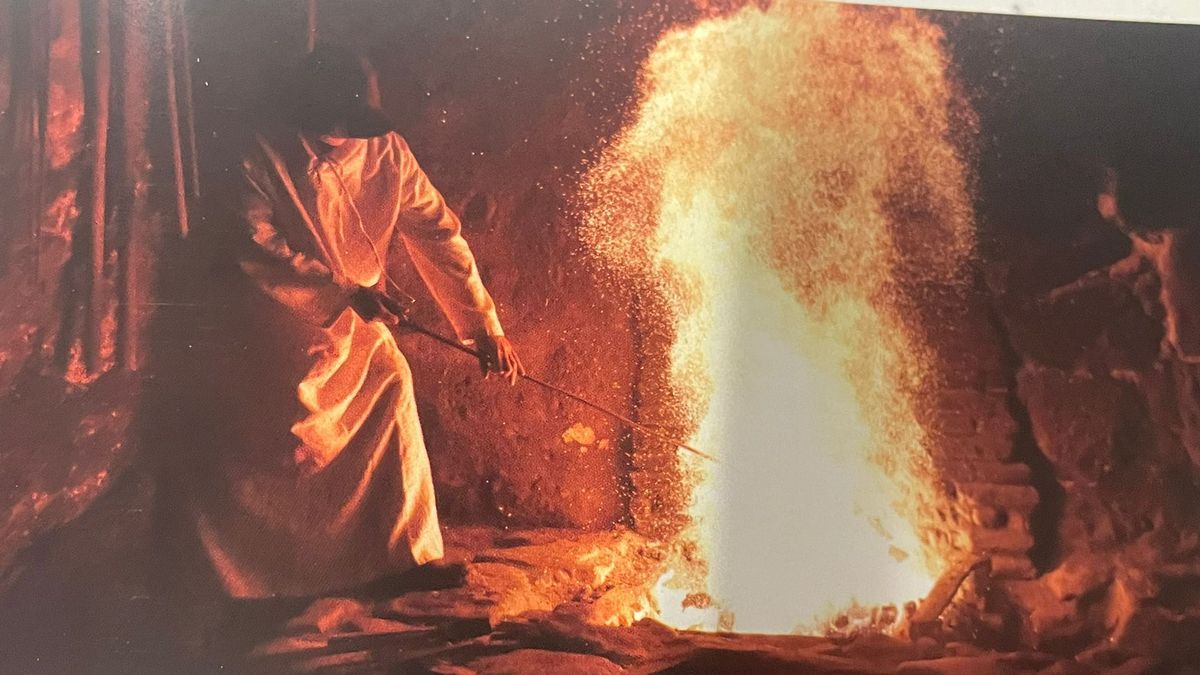 Ferrería del Pobal de Muskiz, la hobra ‘El horno’.