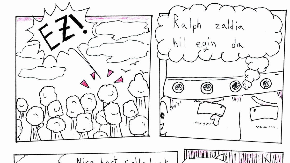 Creación de Izei Gallastegui (tercero).