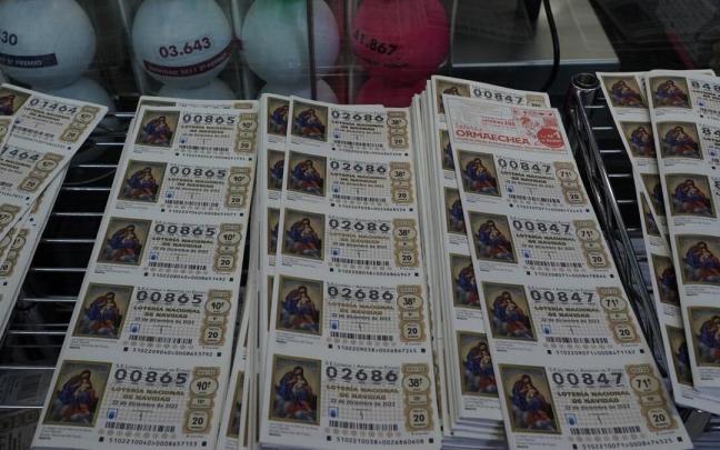 Décimos de la Lotería de Navidad correspondientes al Sorteo de 2022.