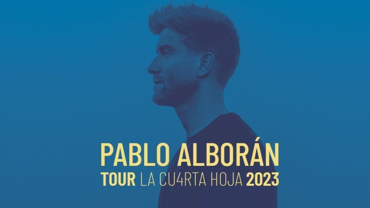 Imagen promocional de la nueva gira de Pablo Alborán.