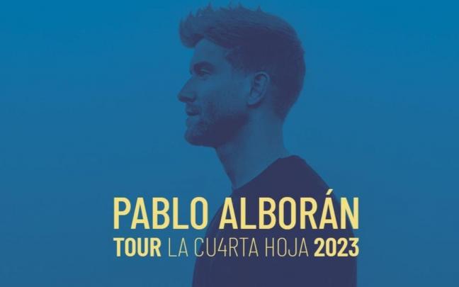 Imagen promocional de la nueva gira de Pablo Alborán.