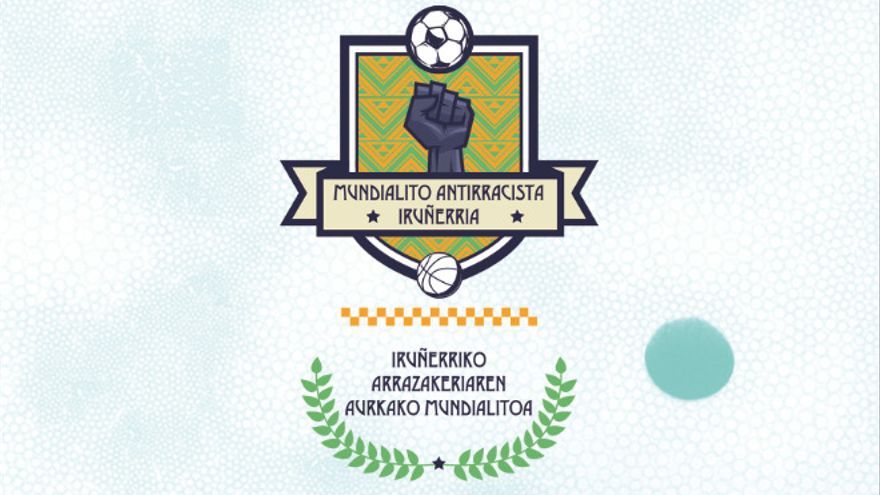 Logotipo del Mundialito Antirracista de Iruñerria.