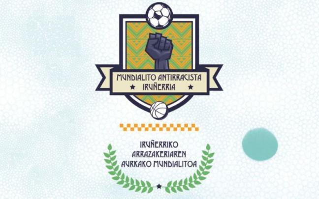 Logotipo del Mundialito Antirracista de Iruñerria.