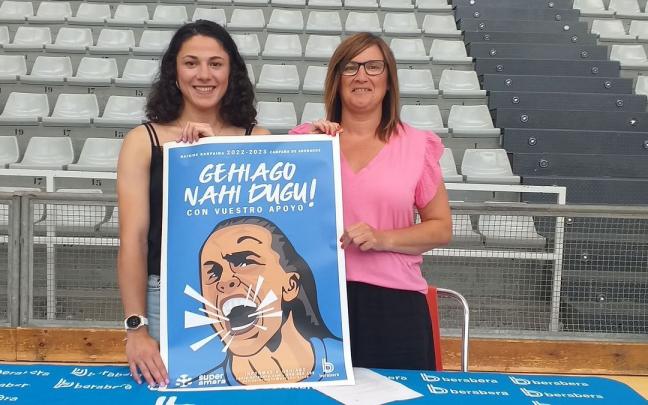 Maitane Etxeeberria y Tati Garmendia han presentado la campaña de abonados