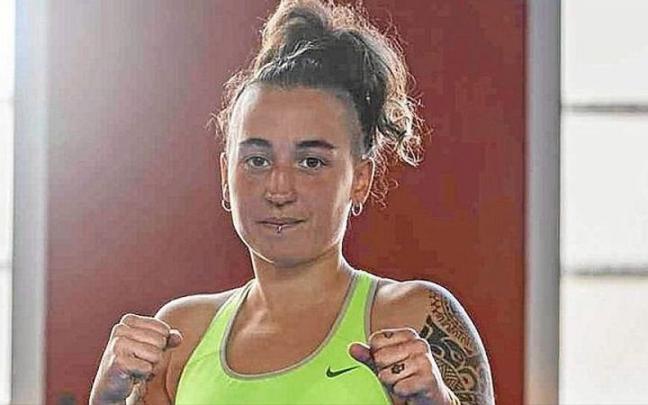 Nekane Alda, boxeadora alavesa. Nekane Alda, boxeadora alavesa.