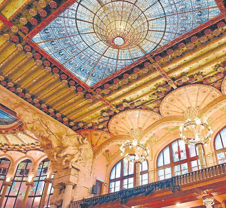Cúpula del Palau de la Música.