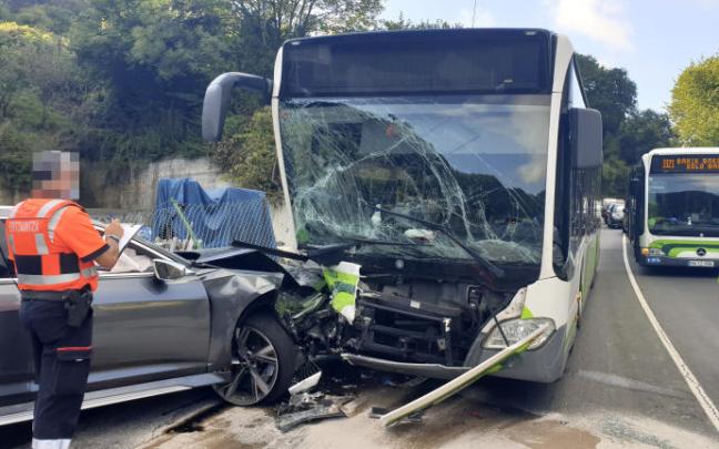 Imagen de archivo de un accidente de tráfico