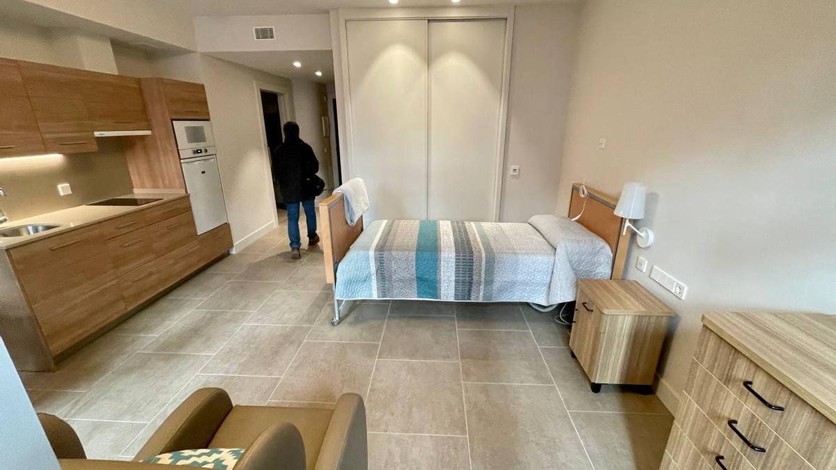Uno de los 34 apartamentos para mayores de la calle Arrasate 51.