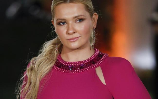 La actriz Abigail Breslin durante una entrega de premios.