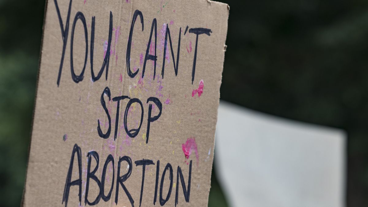 Manifestaciones en contra de la ilegalización del aborto.